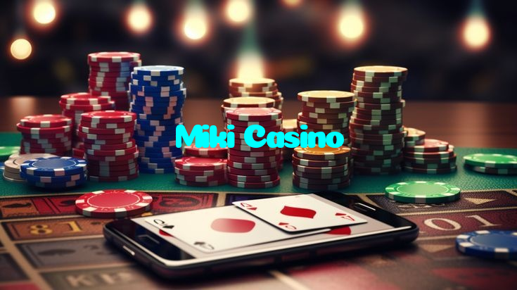 Miki Casino casino presented on mobile device in Pakistan with slots and live games