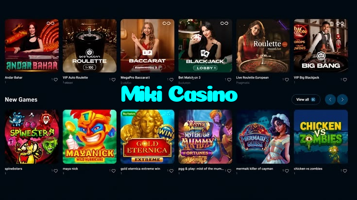 Miki Casino خوش آمدید بونس +600% پیشکش موبائل ایپ کے پروموشن سیکشن میں دکھائی دیتی ہے۔